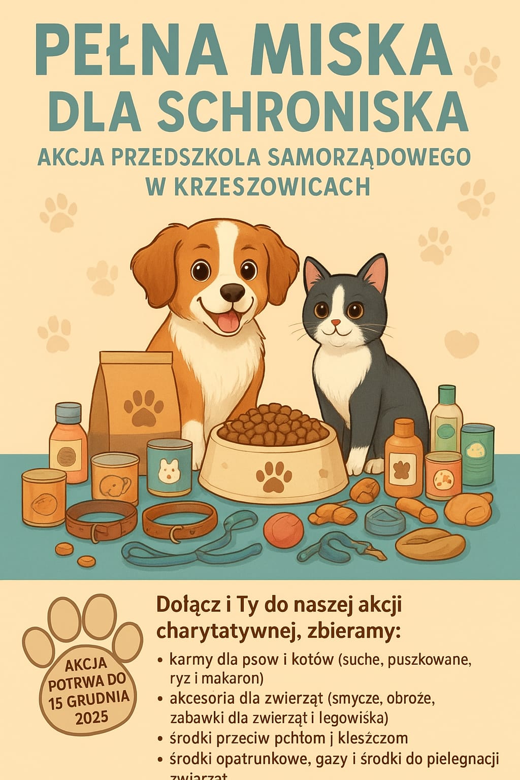 Pełna miska dla schroniska 2025