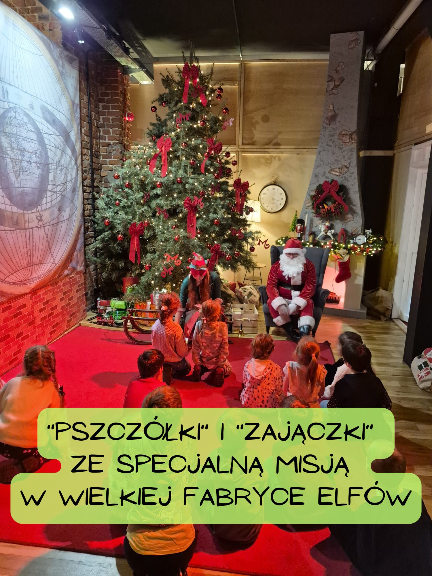 „Pszczółki” i „Zajączki” ze specjalną misją w Wielkiej Fabryce Elfów