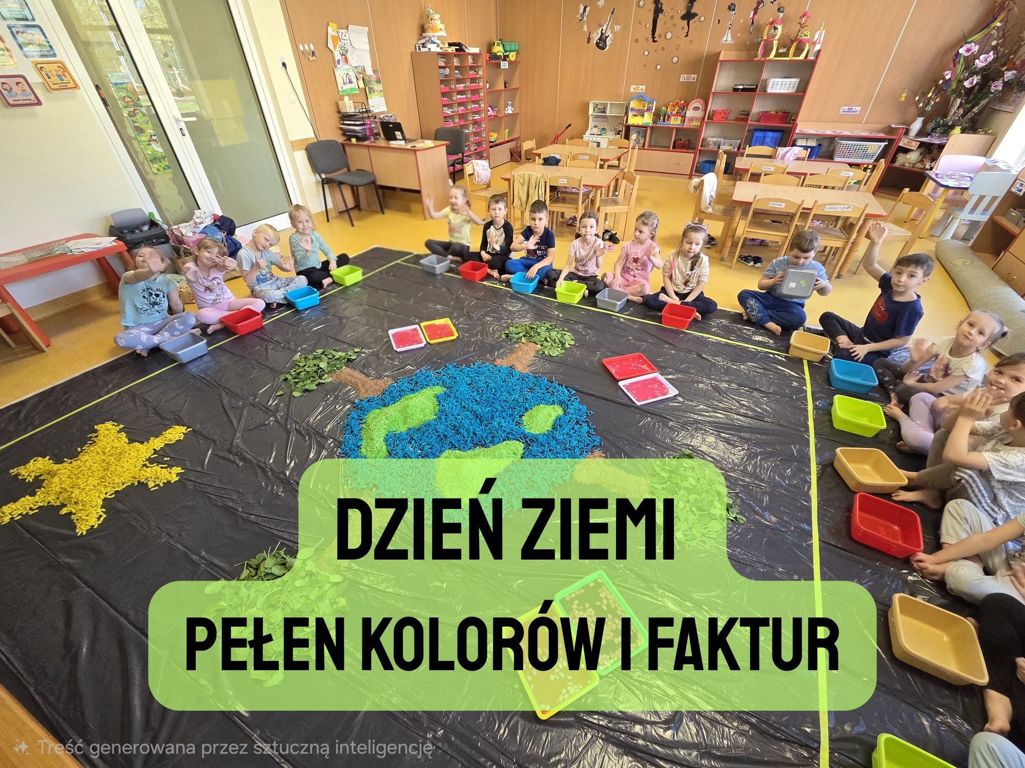 Dzień Ziemi pełen kolorów i faktur