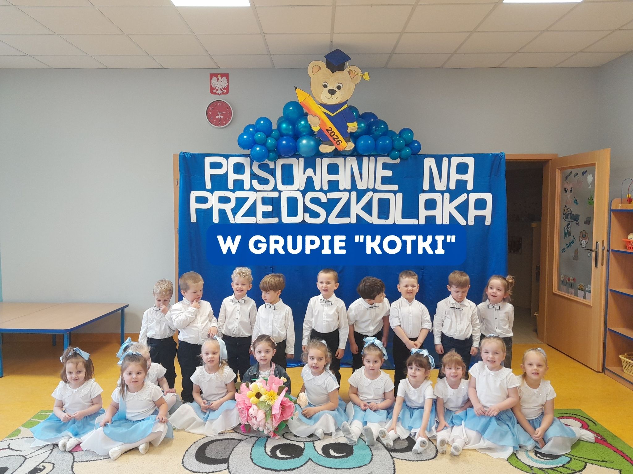 Pasowanie na przedszkolaka w Grupie „Kotki”